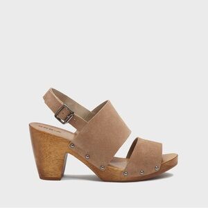 Anthropologie Brea Wooden Sandales from Kelsi Dagger, 7.5